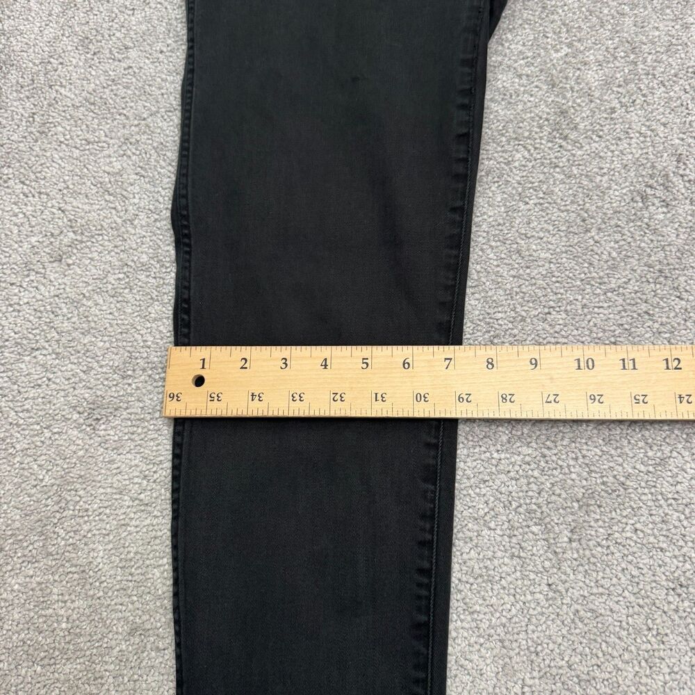 Madewell 10" High Riser Skinny Ankle Denim Jeans Women 29 Black Stretch Slim Fit - Picture 12 of 16